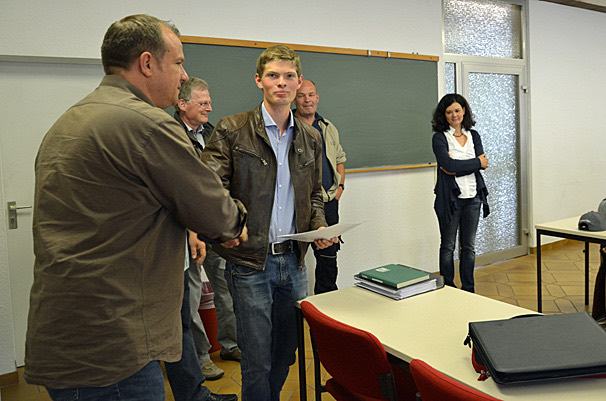 Abschluss Maurer 2013