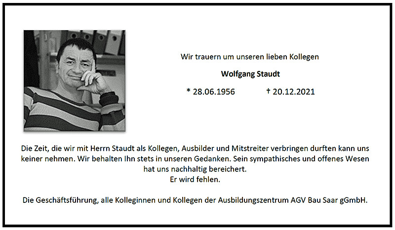 Wolfgang Staudt